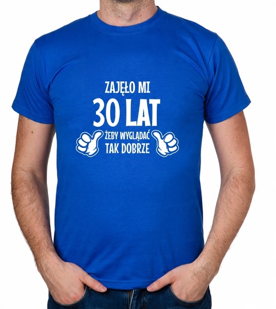 

koszulka Prezent Na 30 Urodziny Lat prezent
