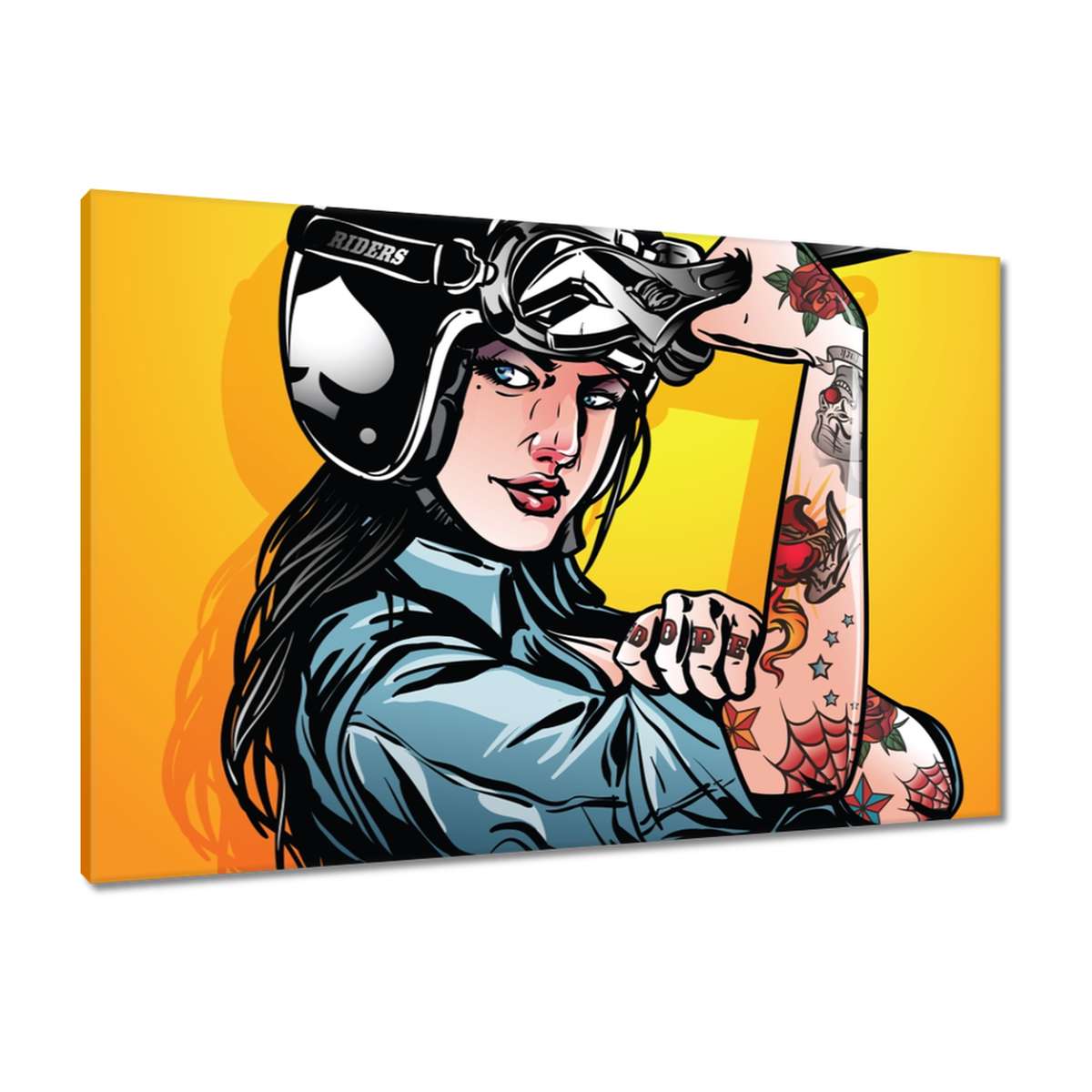 Obrazy 90x60 Ona to ráda hrabe sama