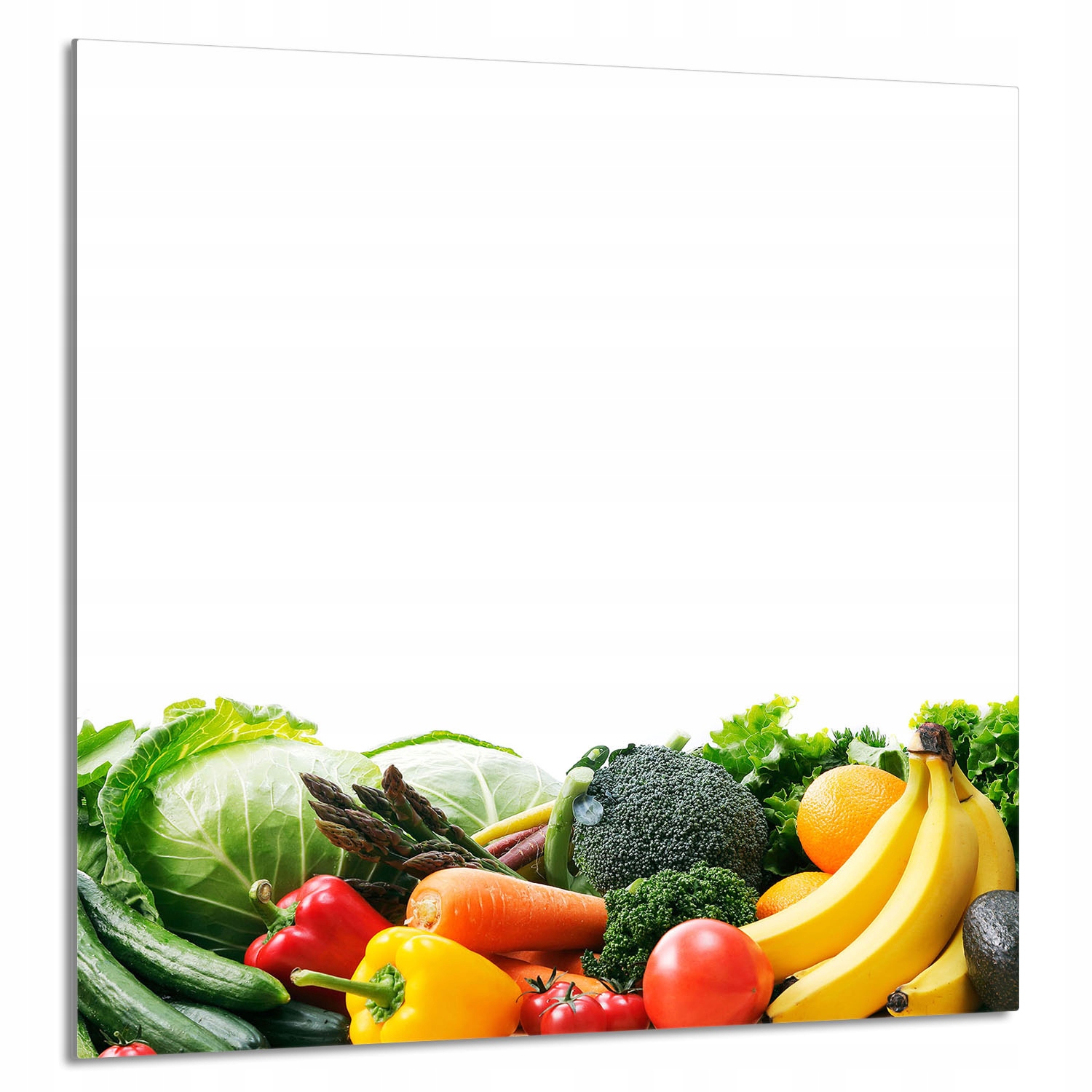 Skleněný Panel Do Kuchyně 60x65 Zelenina Tvrzené Sklo