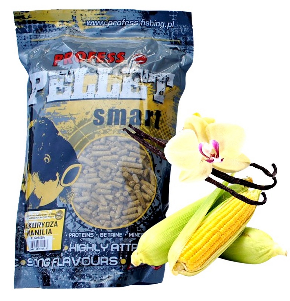 Pellet Zanetowy Kukurydza- Wanilia Profess Granulat 5 mm Feeder 700 Gr