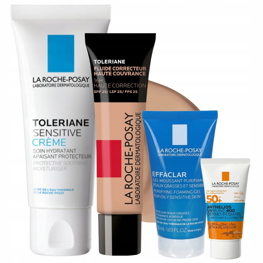 La Roche Posay Toleriane Krem nawilżający 40ml Podkład SPF25 odcień 12