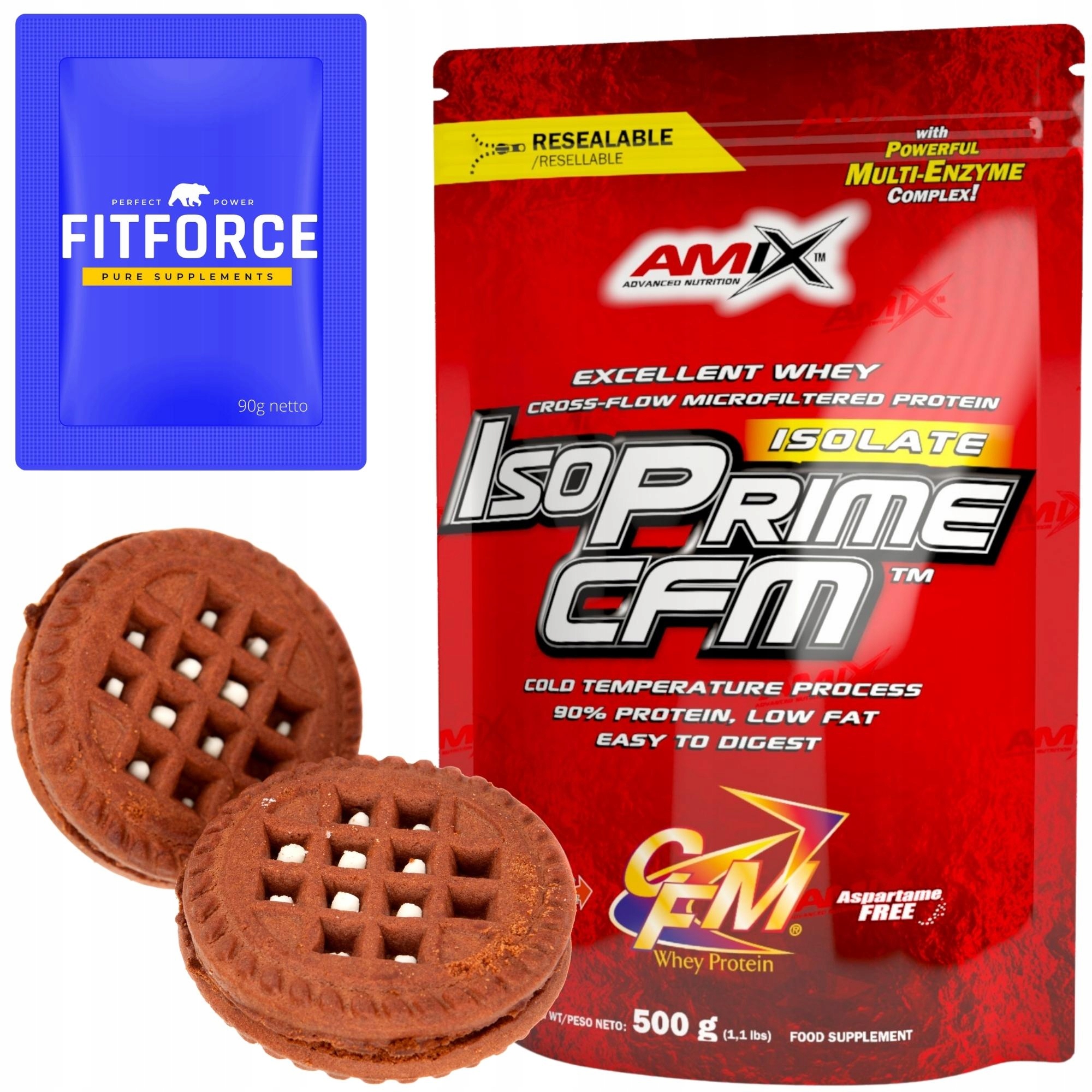 Proteinový Izolát Cfm Amix bez cukru a tuku Amix