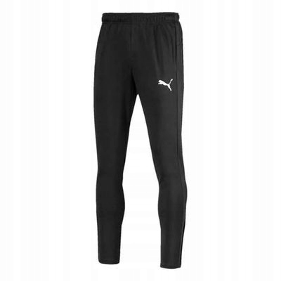 Puma Tapered, pánské černé tepláky, velikost XL