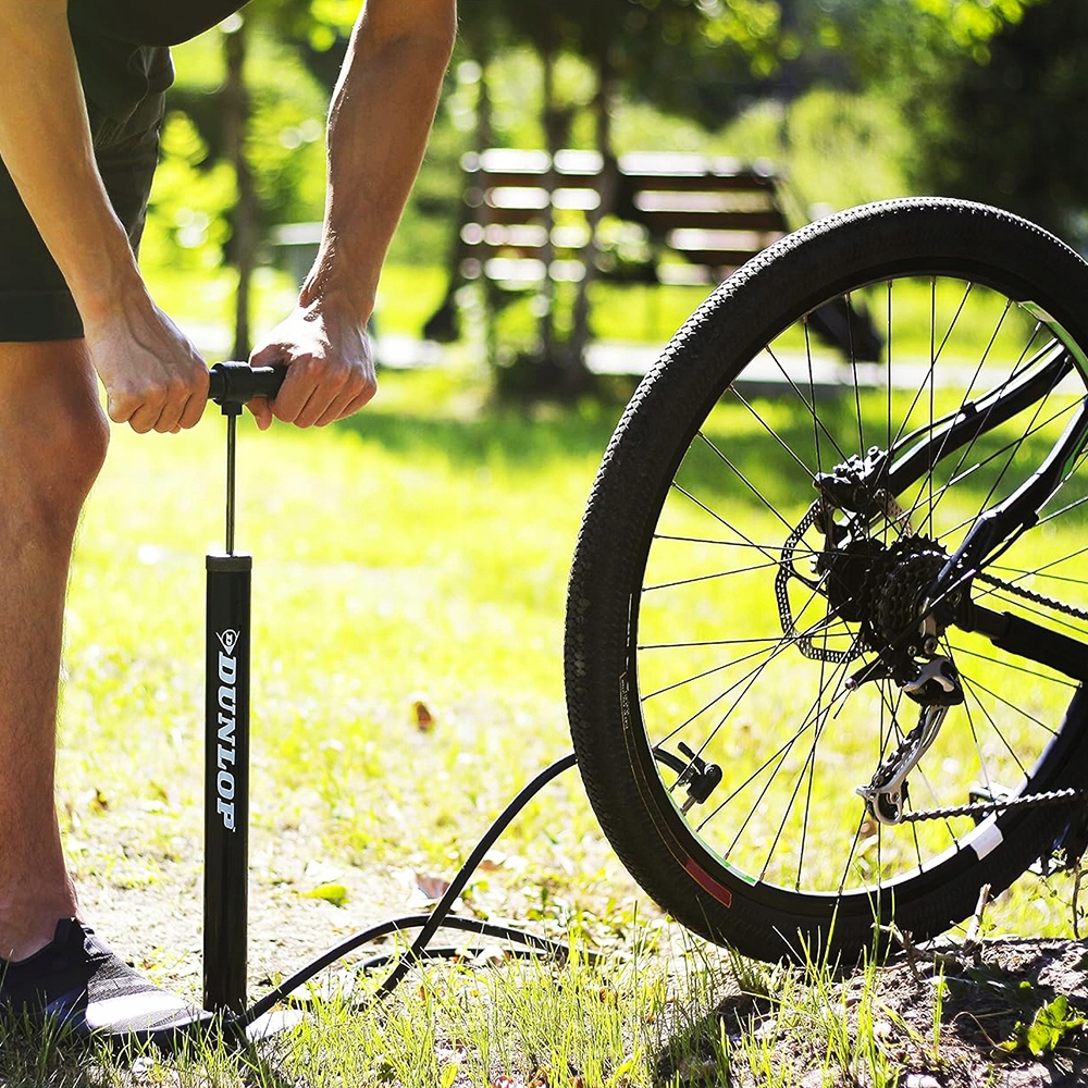 POMPKA PODŁOGOWA ROWEROWA SAMOCHODOWA DUNLOP JAKOŚĆ Model DUNLOP BIKE FLOOR PUMP