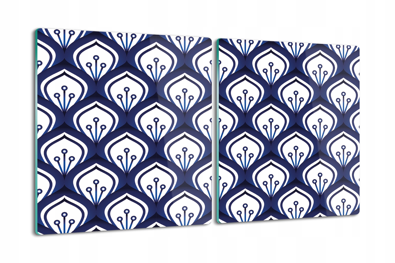 Kuchyňská deska Vál z tvrzeného skla 2x40x52 Vzor porcelán