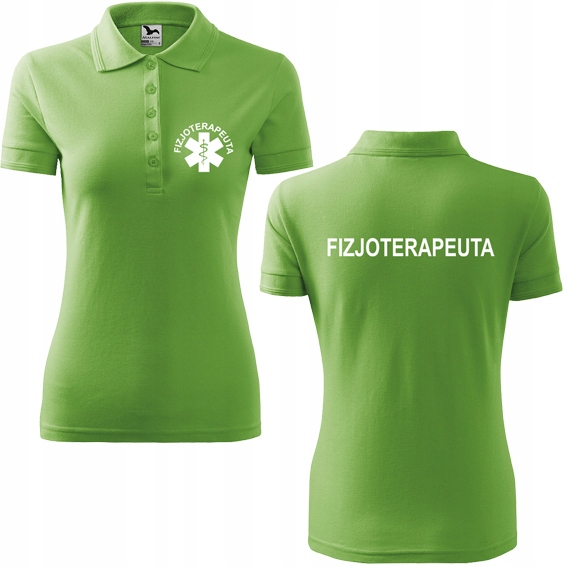 

Damska Koszulka polo Fizjoterapeuta rozm. S 39