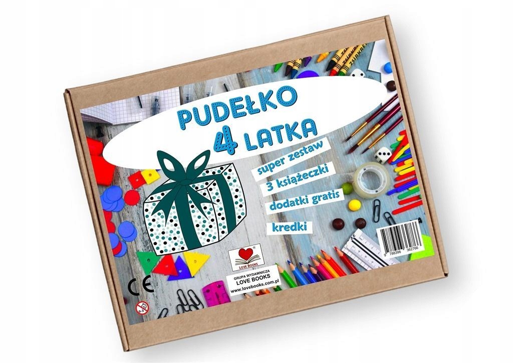 

Pudełko 4 latka Zestaw edukacyjny A. Wileńska