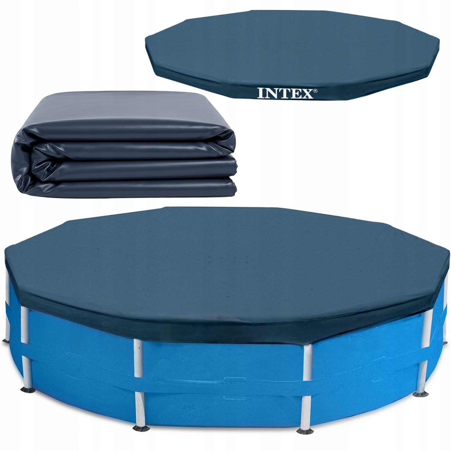 Ochranný Kryt Krycí Plachta Plachty Je Vhodný Pro Bazén Intex 28202