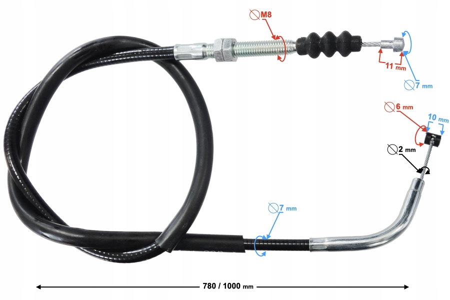 Linka sprzęgła VOGE 125R Producent Moretti