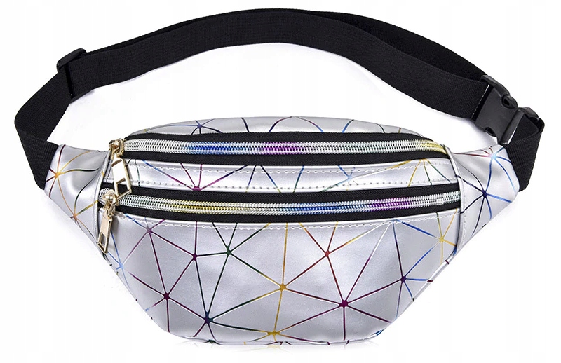 SASZETKI SASZETKA NERKA geometryczna Odblaskowa