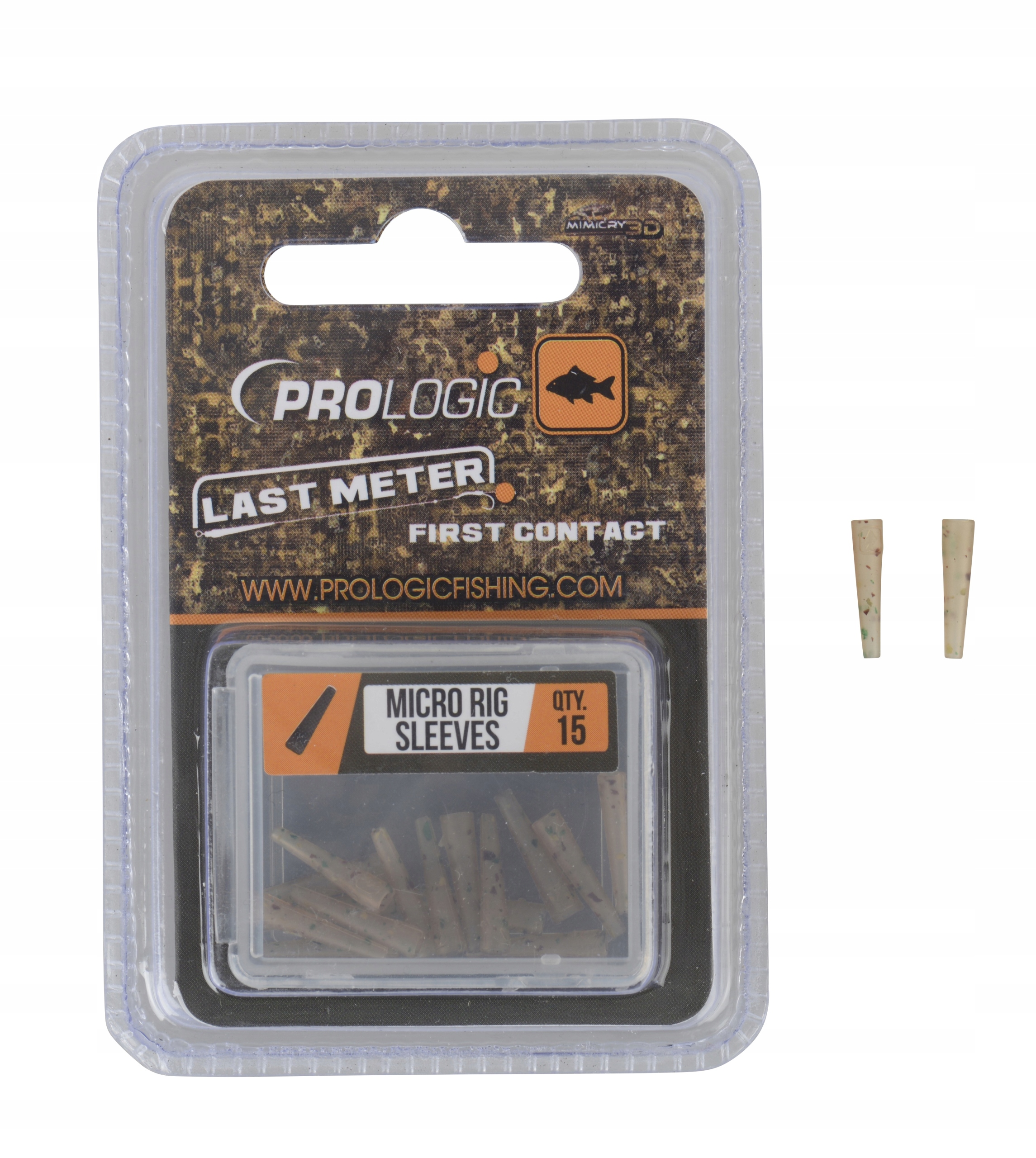 Prologic LM Mimicry Micro Rig Sleeves 15pcs klips do szybkozłączki