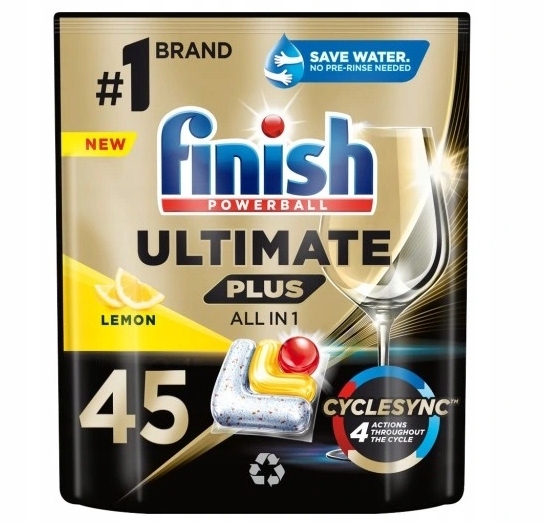 

Finish Ultimate Plus All in 1 Lemon Kapsułki 45szt