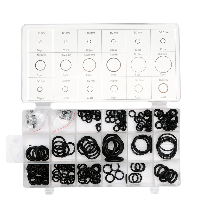 Zestaw YT-06877 O-ringi gumowe 225szt