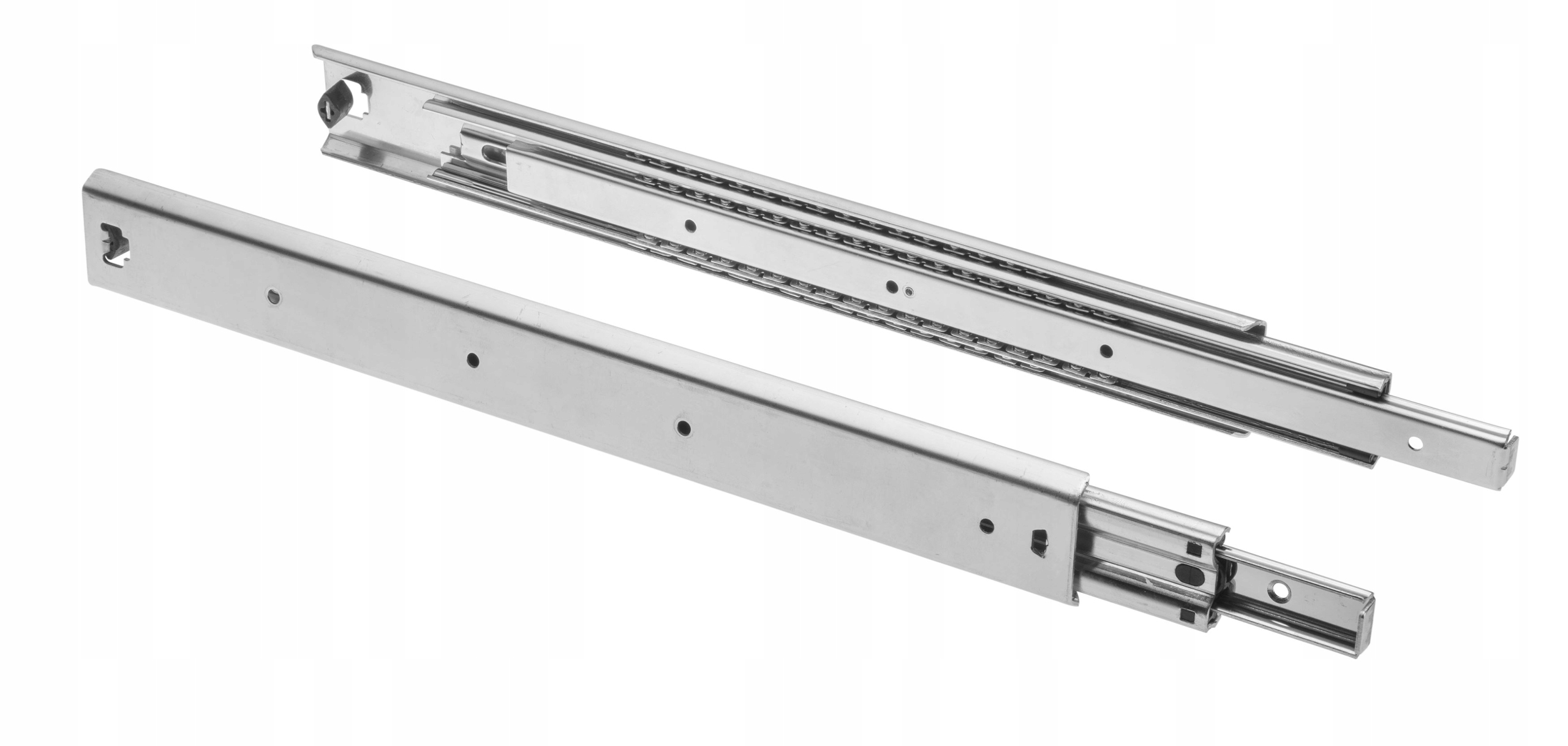 Vodiaca lišta Gtv guľôčková, H53, L=850 mm, plný výsuv, 100 kg PK-0-H53-850