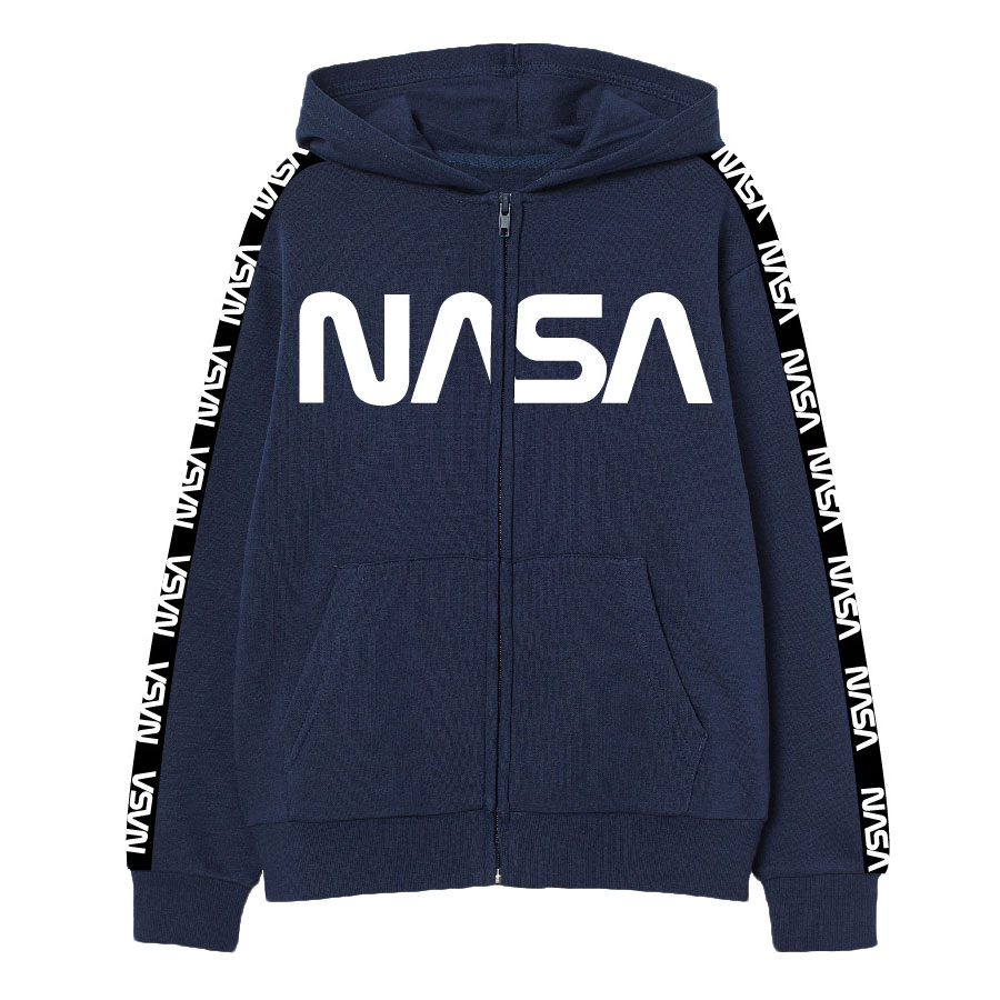 

R:134/140 Bluza Chłopięca Z Kapturem Nasa