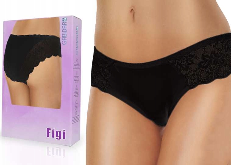 

figi majtki Gabidar 105 , Bawełna , Czarne , S