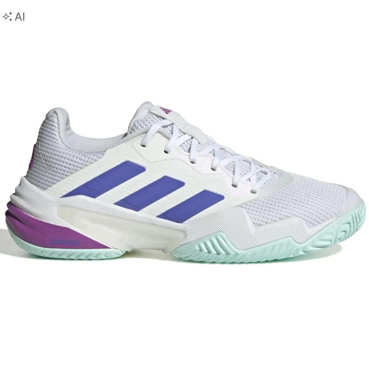 Adidas Barricade 13 Bílá Dámská Sportovní Obuv Se Síťkou 40 2/3 U3A