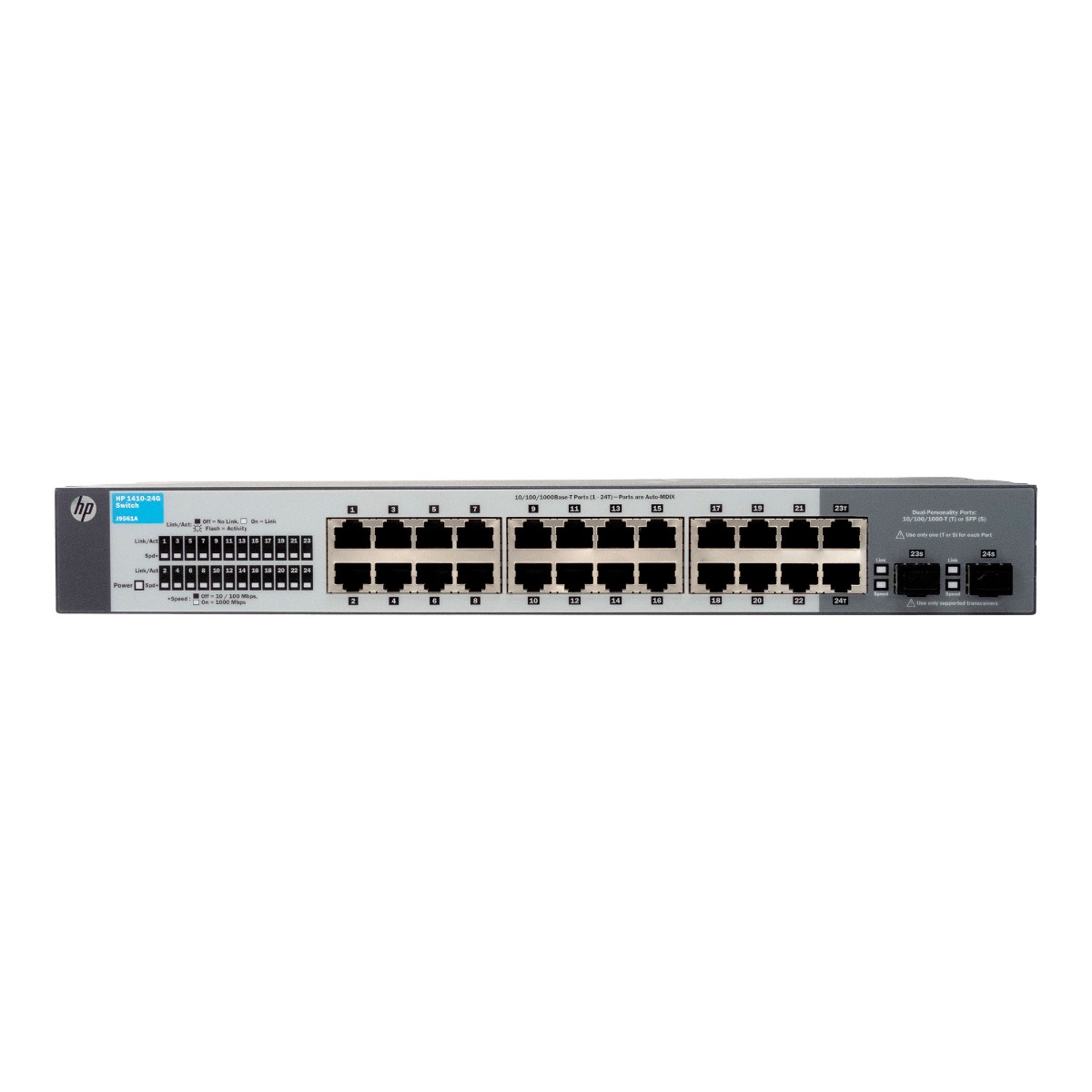 HP 1410-24G 24x1G 2xSFP SWITCH J9561A