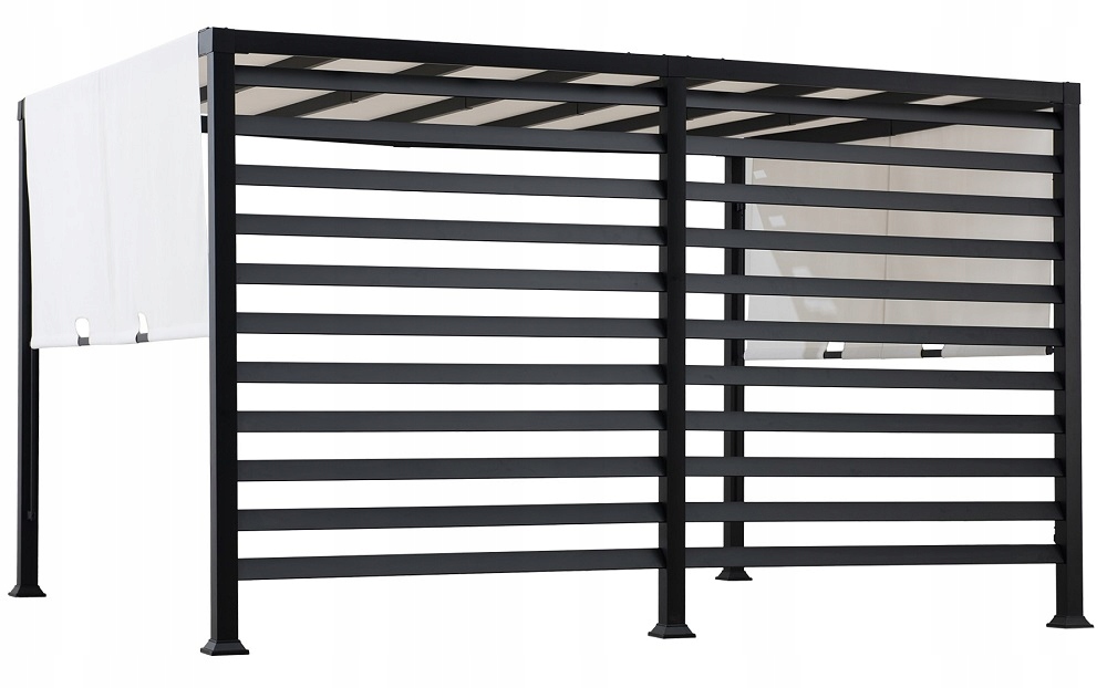 

Pergola Tarasowa 3x3,7 m Stalowa Lamele Altana
