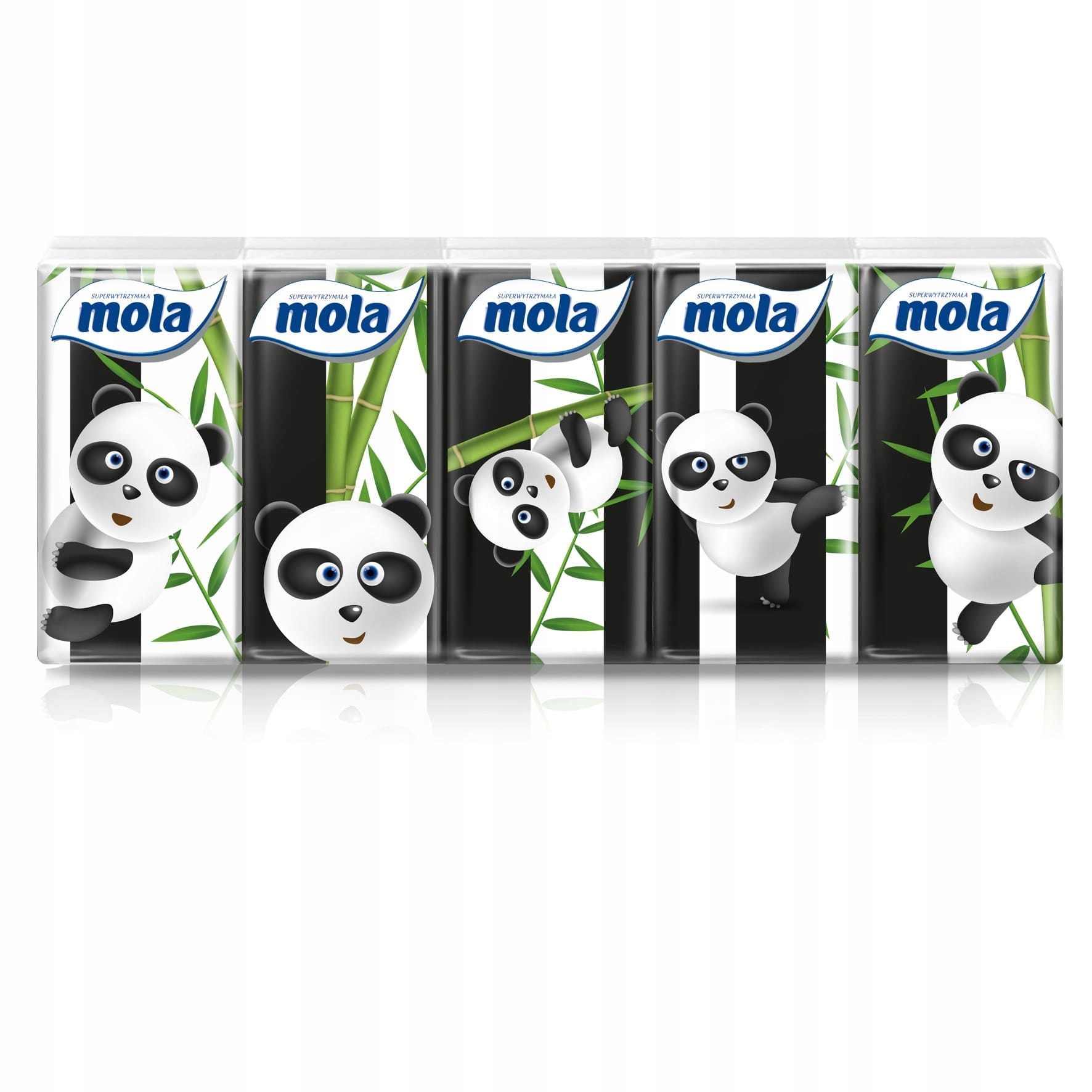 

Mola chusteczki higieniczne Classic Panda 10x10szt