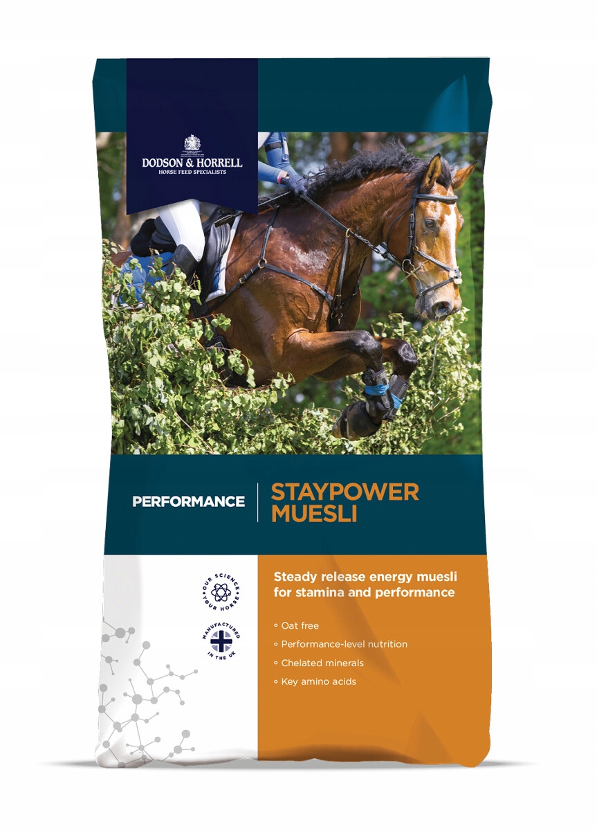 Pasza Dodson&Horrell Staypower Musli 20kg dla koni w intensywnym