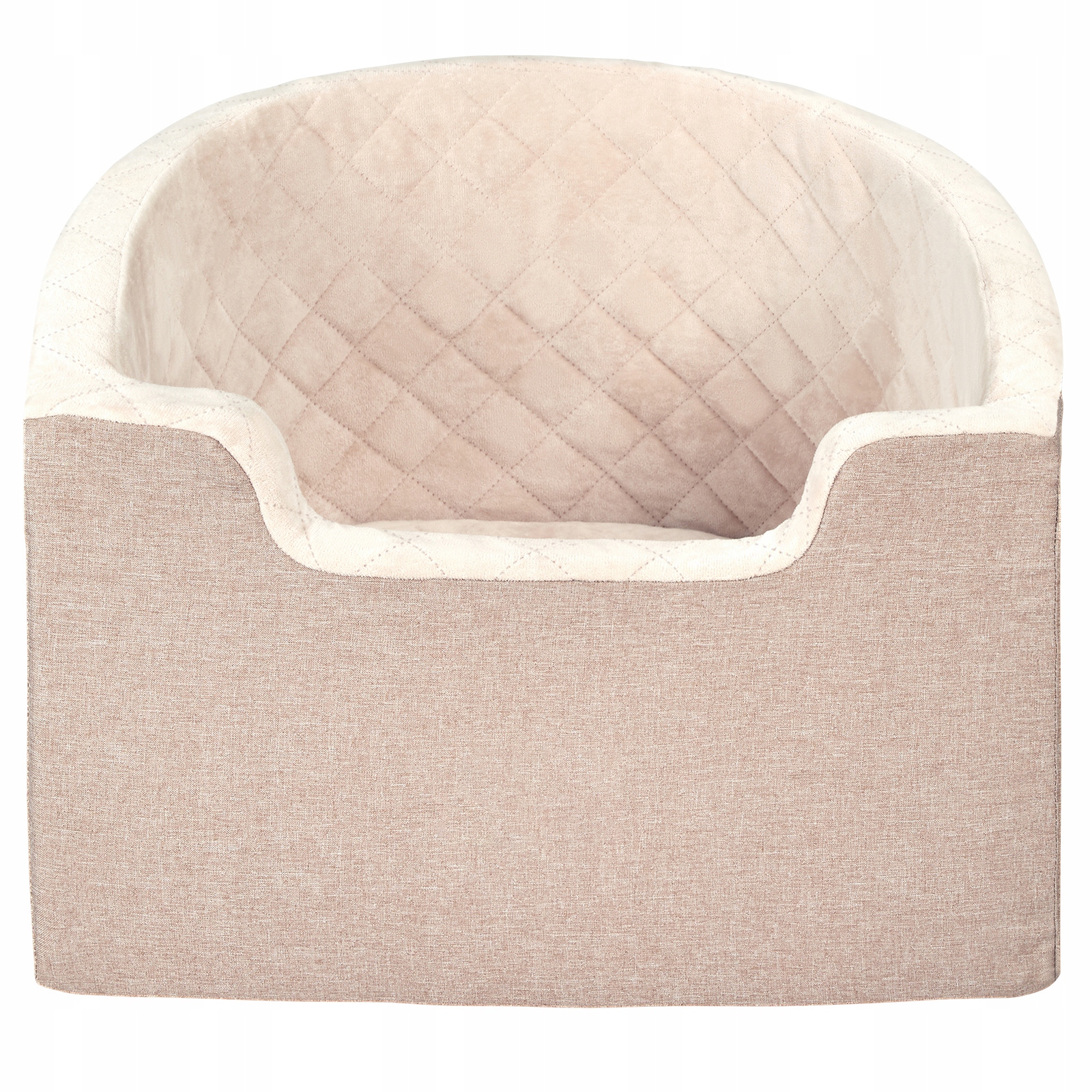 Levně Autosedačka pro psa 560x508x410MM Hnědá, nosnost 25KG