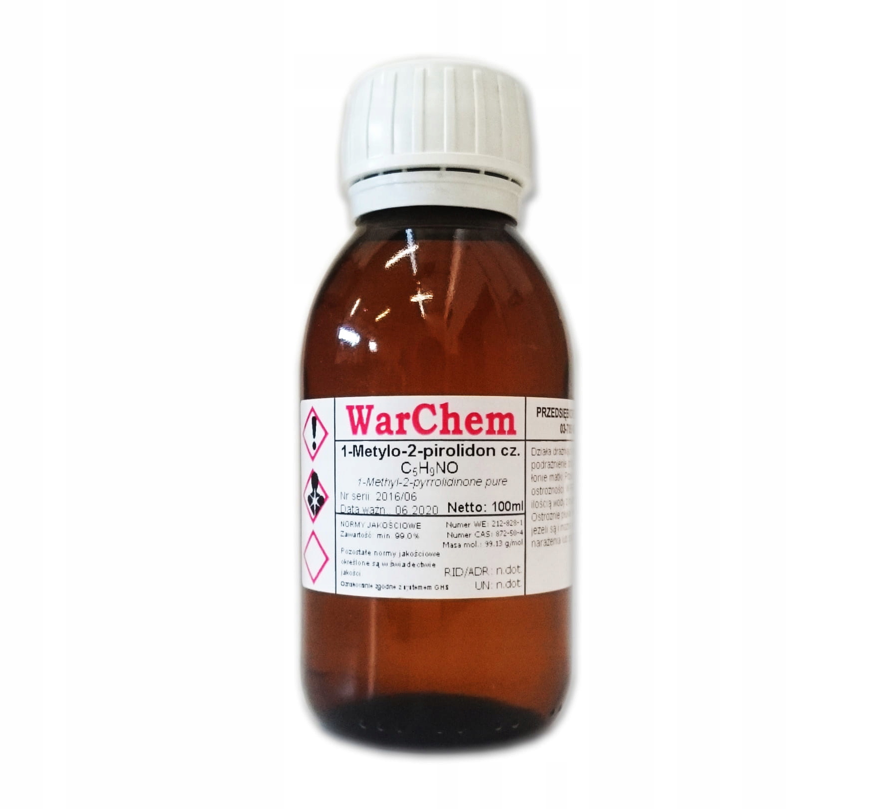 

Metylopirolidon 100ml Warchem [47964]