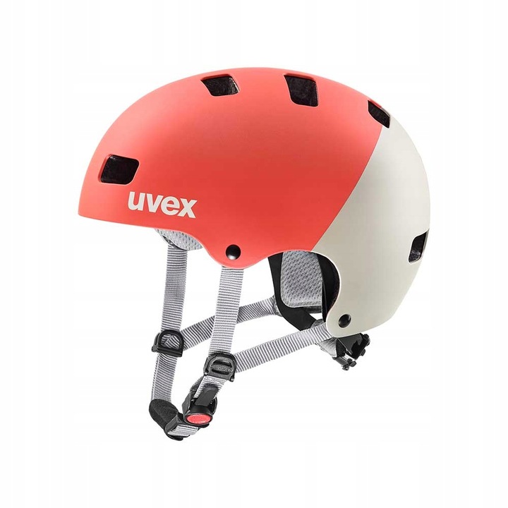 Dětská cyklistická přilba Uvex Kid 3 CC Grapefruit Sand M 55-58 cm