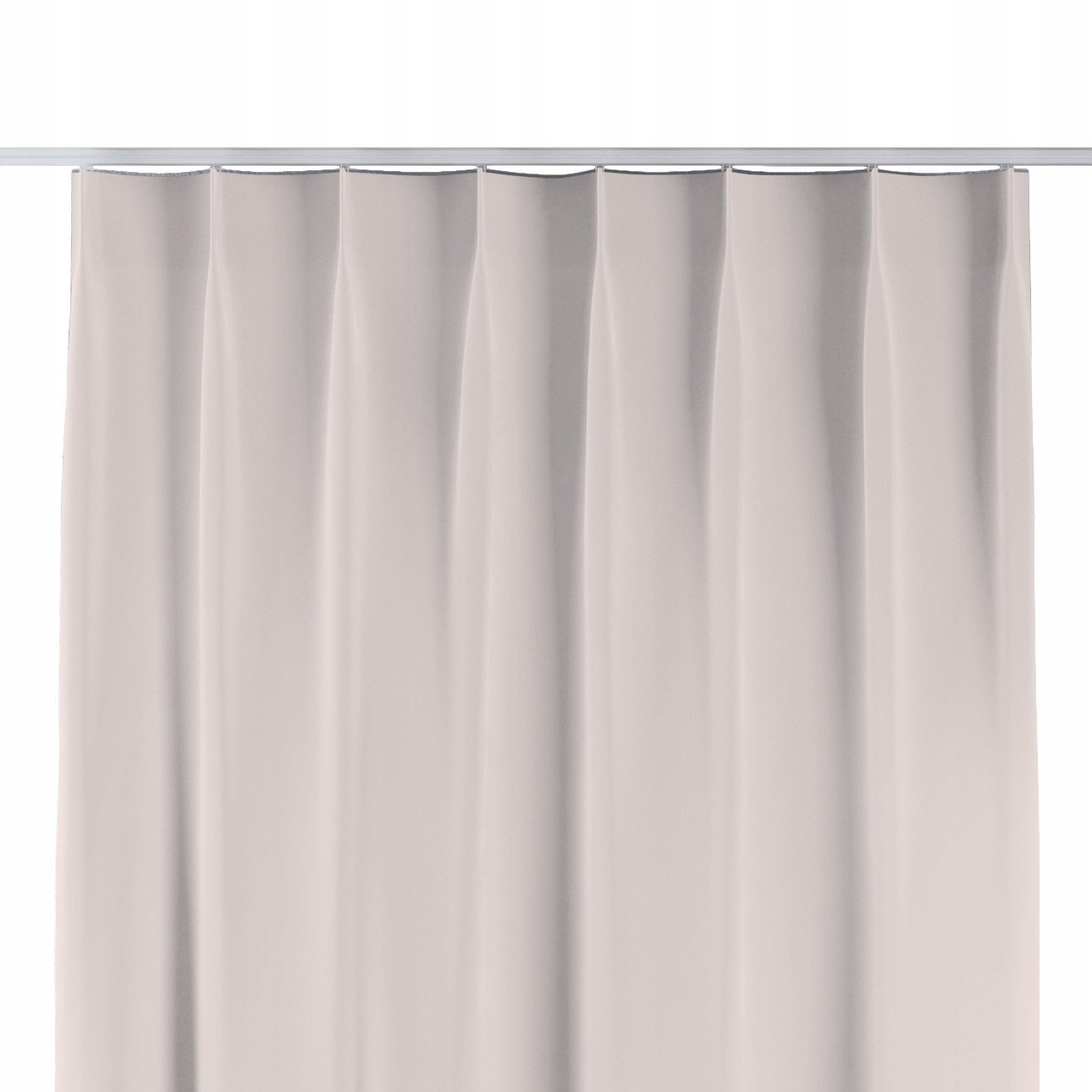 Dekoria Záves na jednoduchých flex háčikoch 130x260 cm biely