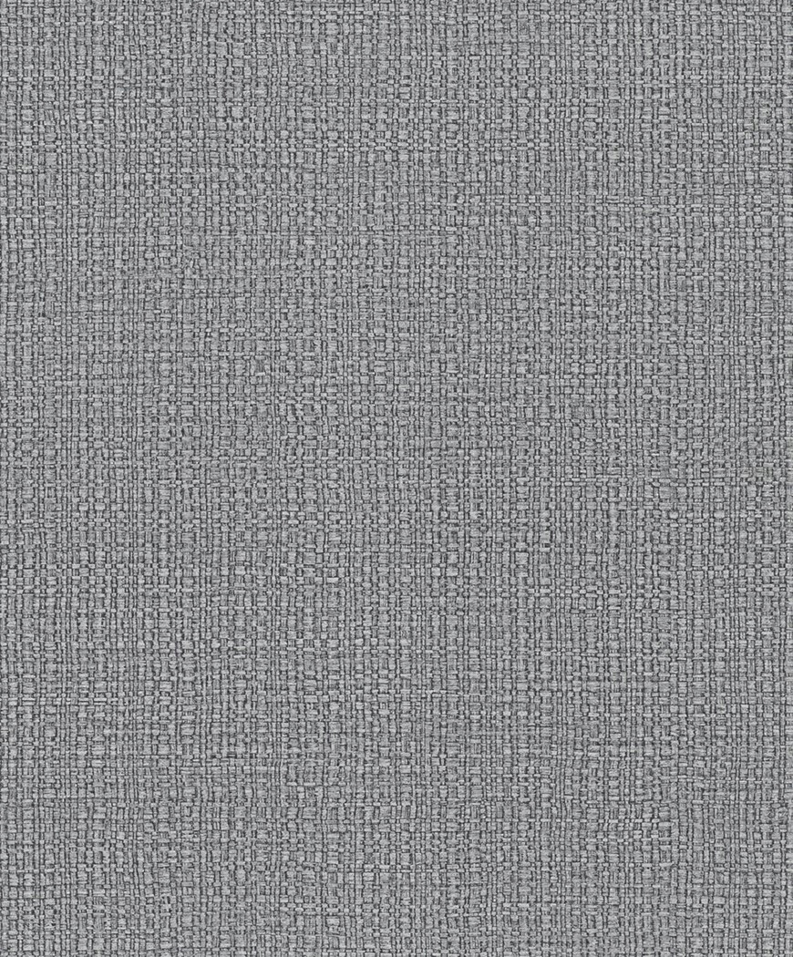 Šedá vinylová tapeta s vintage strukturou tkaniny