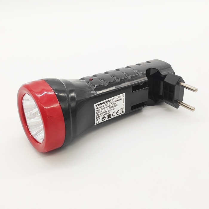 LATARKA LED SZPERACZ ŁADOWANA MOCNA TIROSS 4 LED Kod producenta 1129