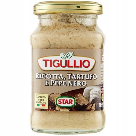 

TigullioPesto z Ricottą i truflami i pieprzem185g