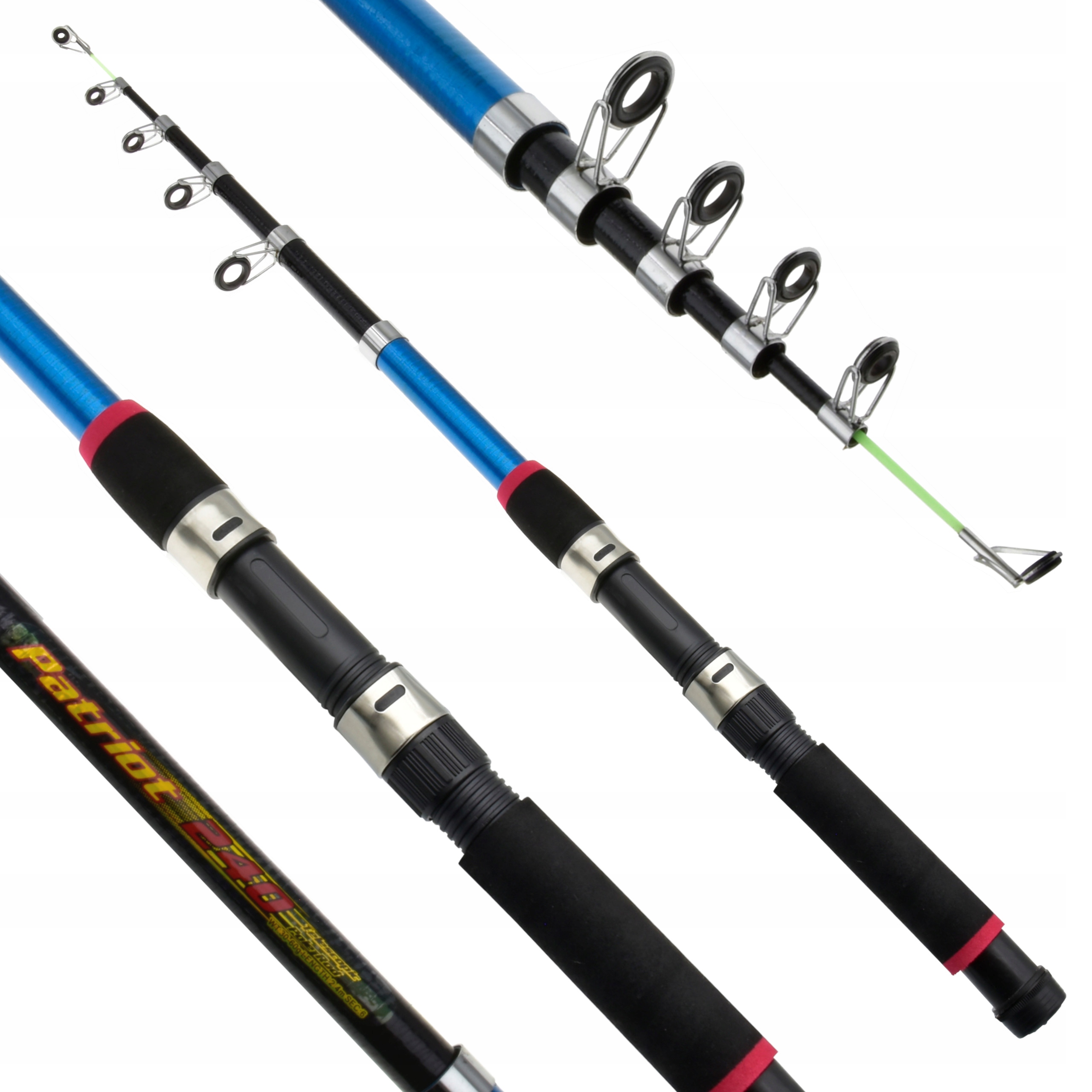 

Wędka teleskopowa Patriot 240 Wt 30-60 g 2,4 m