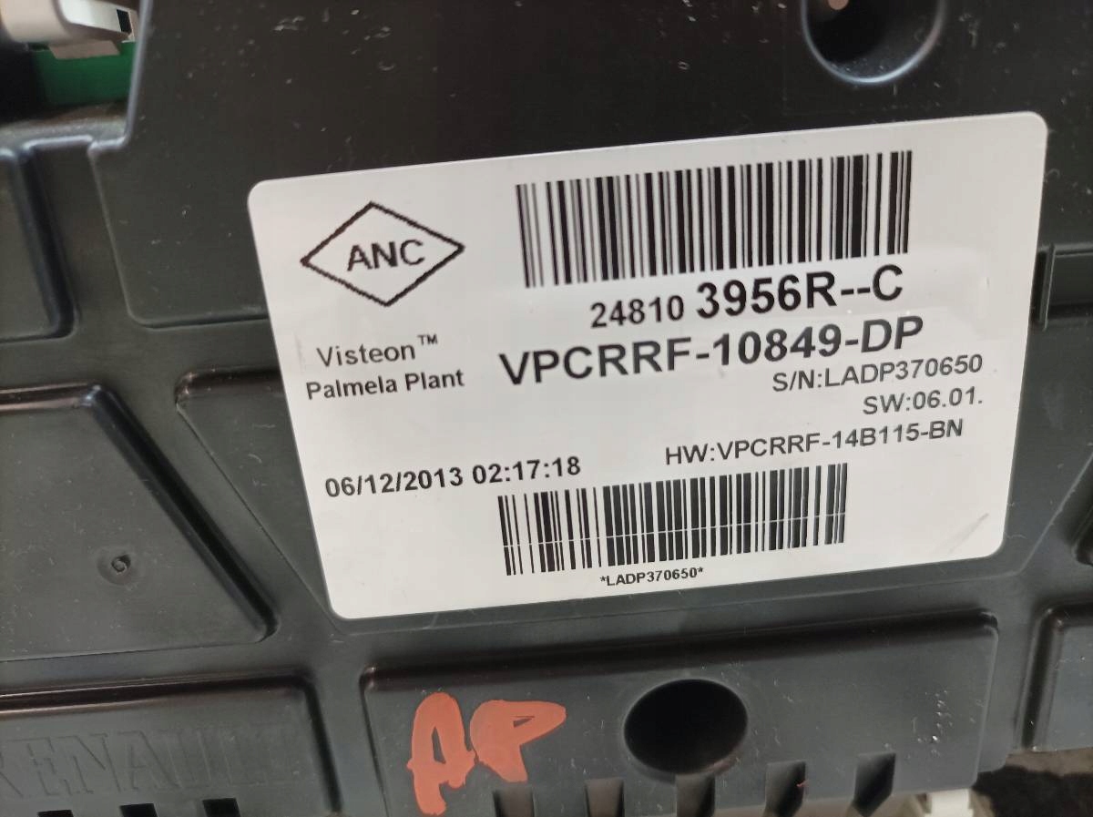 dials 248103956RC 0.9 TCE 88KM Renault Clio IV (2012-2019)