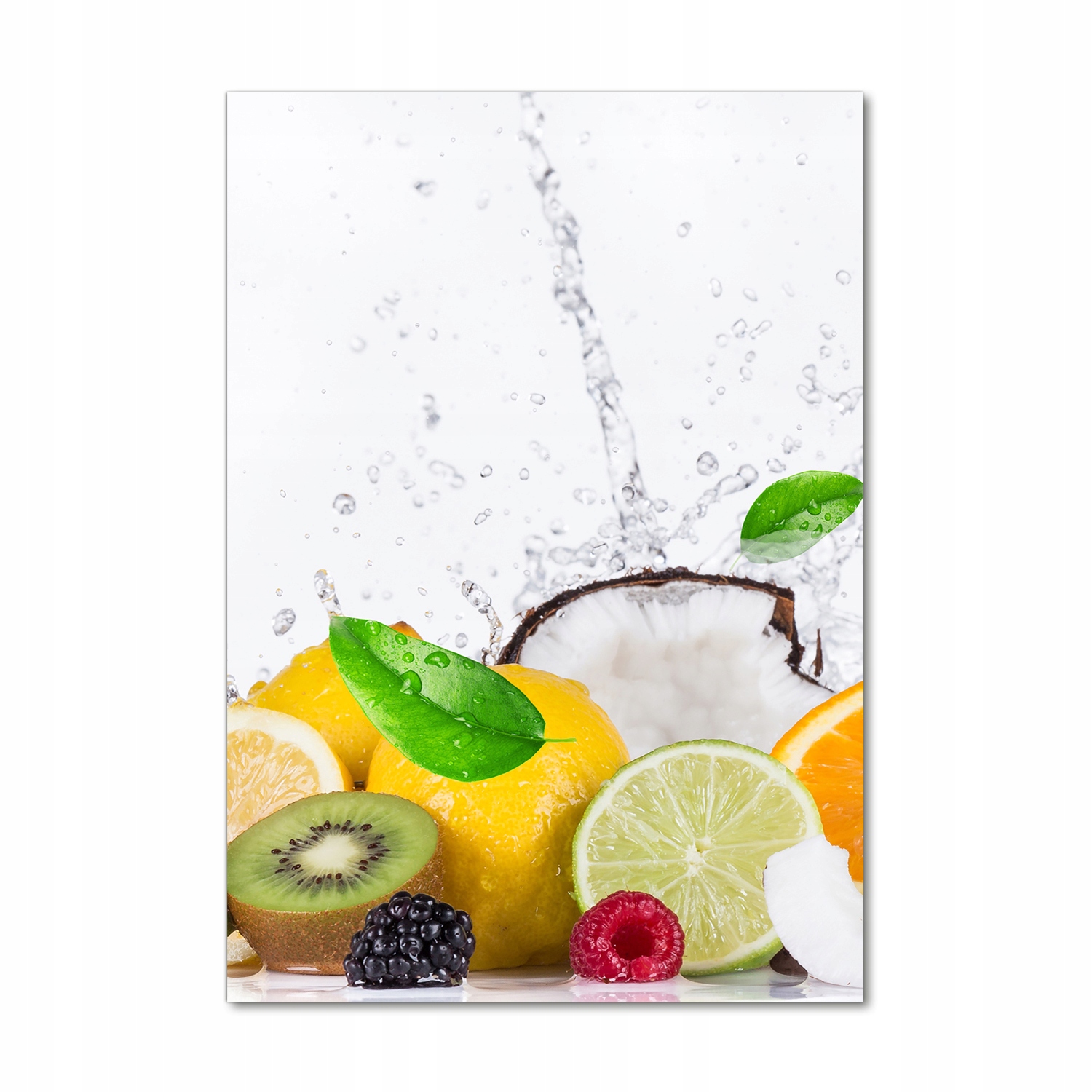 

Fotoobraz szklany na ścianę do salonu Owoce 70x100