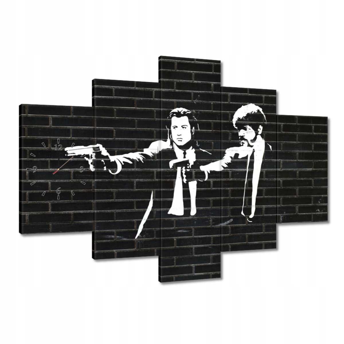 Hodiny 150x105 Pulp Fiction Graffiti