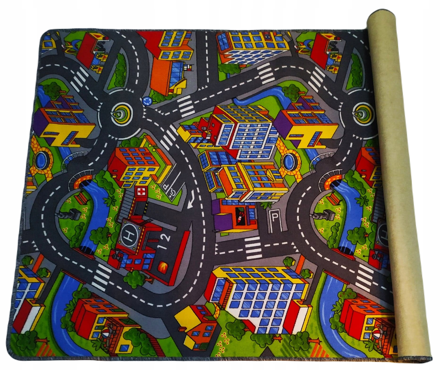 

Dywan Mata Dywanik Miasto Ulice Drogi 120X160