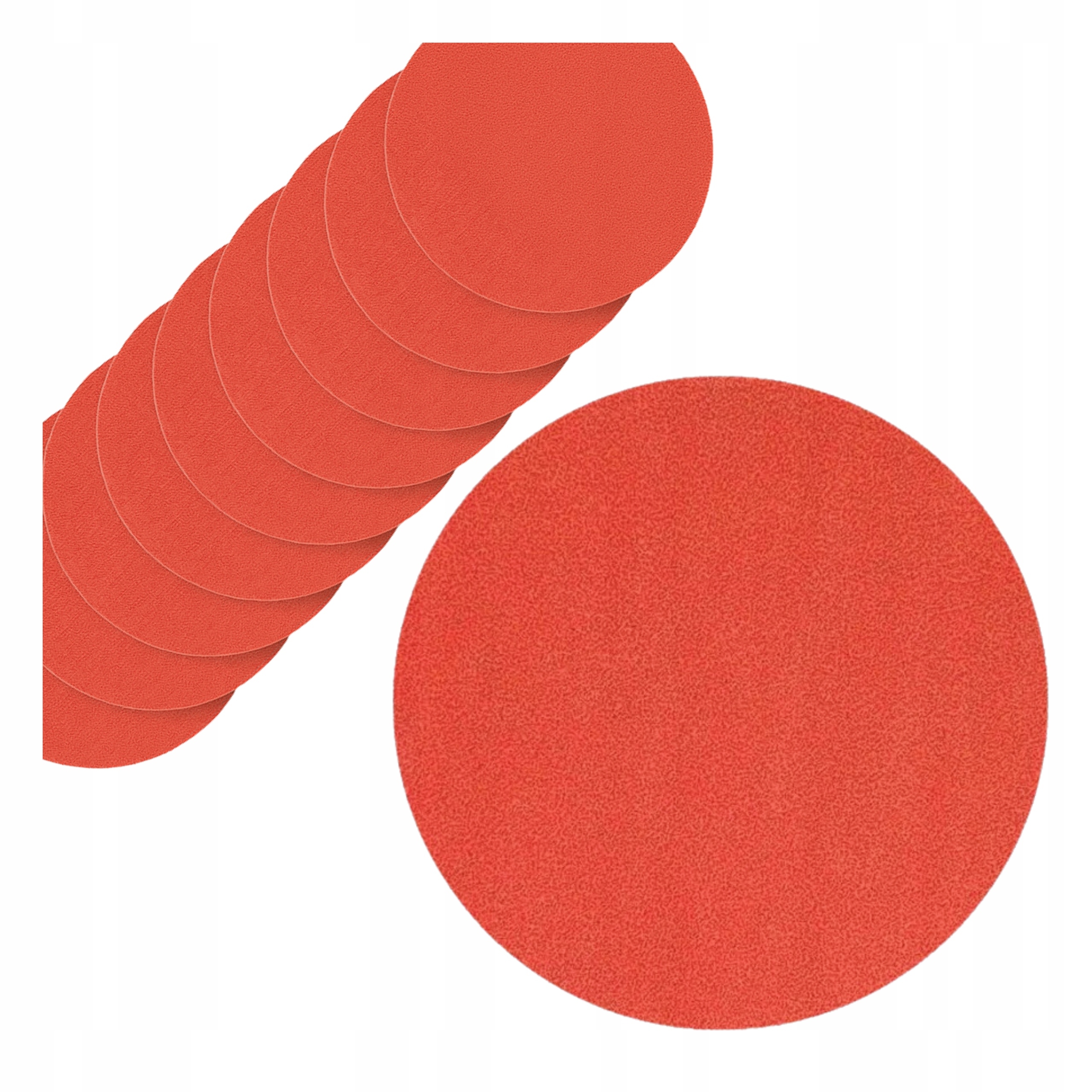 Papier Ścierny 150mm P180 10 szt Na Rzep do szlifierki oscylacyjnej krążek