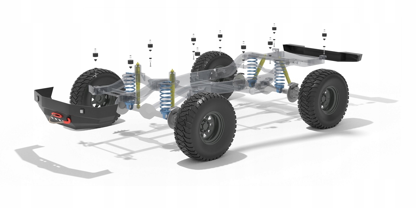 590 - SsangYong Rexton Боди Лифт 50мм Lift + 2 