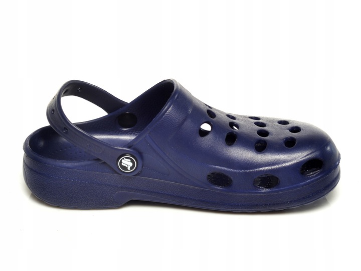 KLAPKI OGRODOWE KROKSY CHODAKI BASENOWE GRANATOWE Rozmiar 39