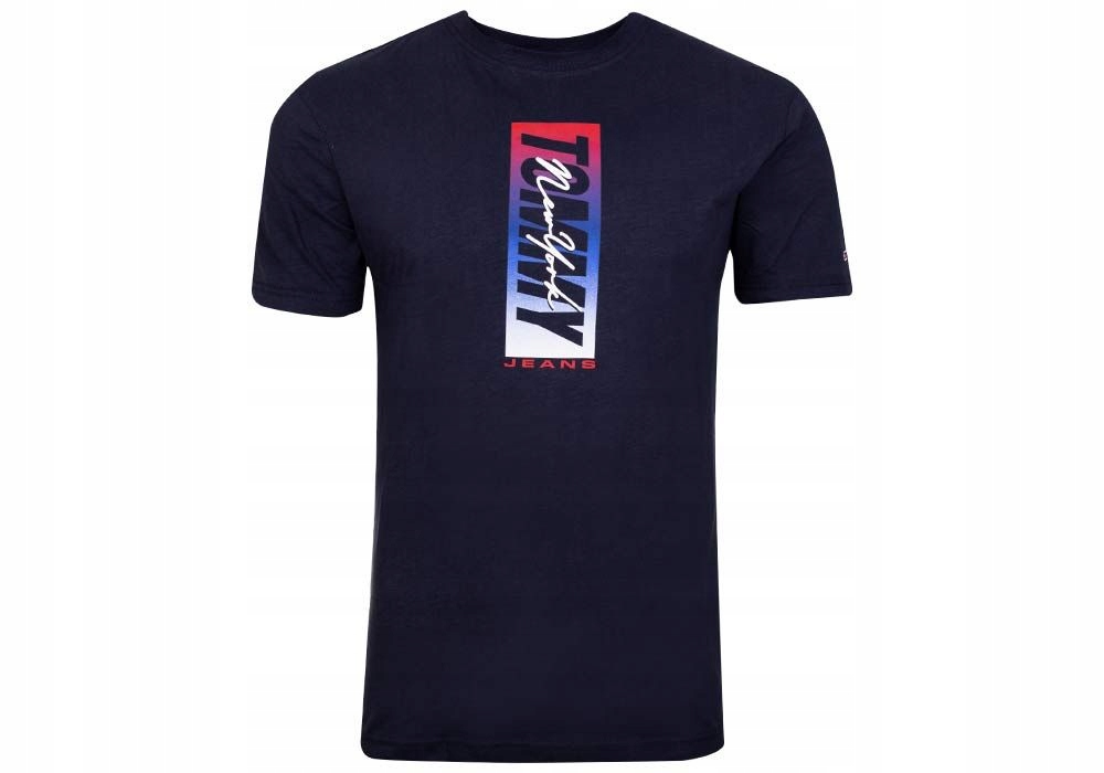 

Tommy Hilfiger Koszulka Męska T-shirt Navy r. XL