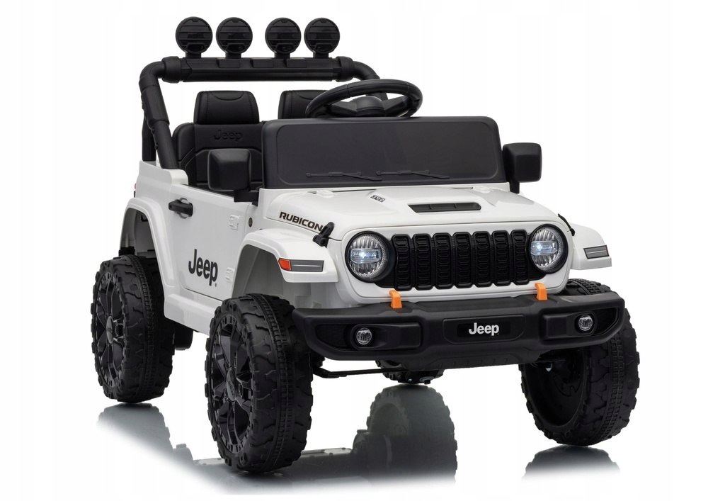Pojazd Na Akumulator Jeep Rubicon DK-JWR558 24V Biały Lean Cars