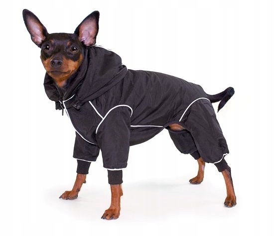 Levně Zimní kombinéza pro psa, teplá bunda s kapucí Snowov S