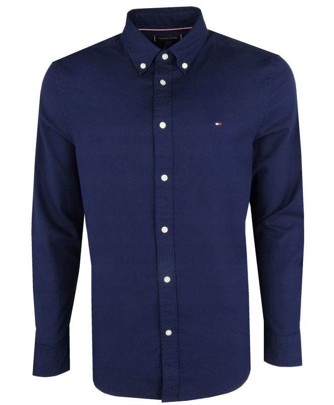 Tommy Hilfiger pánská košile, Slim, tmavě modrá, M
