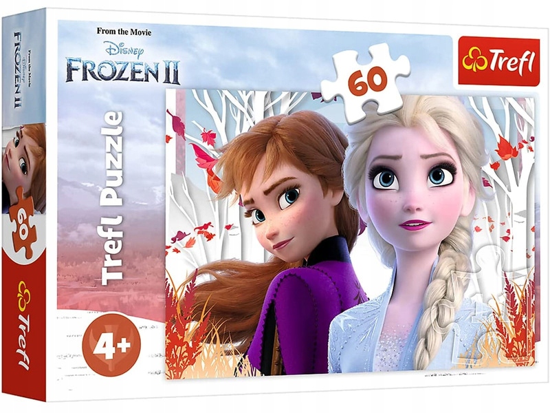 

Puzzle Kraina Lodu 2 Zaczarowany świat Anny i Elsy