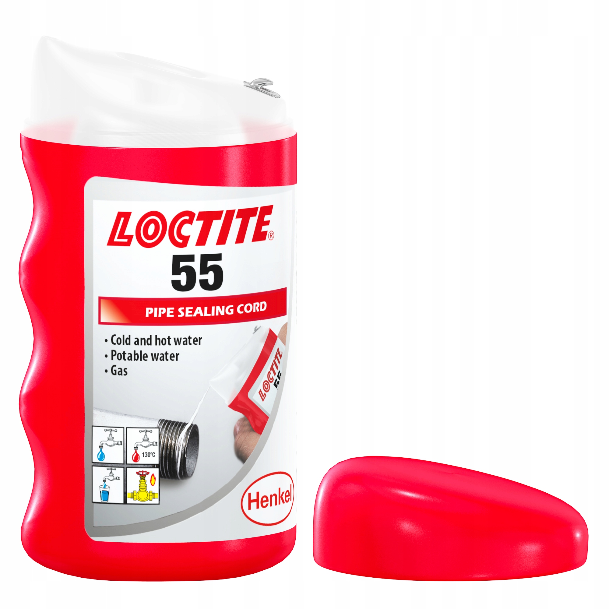 

Nici Do Uszczelniania Gwintów Rur Loctite 55 160M