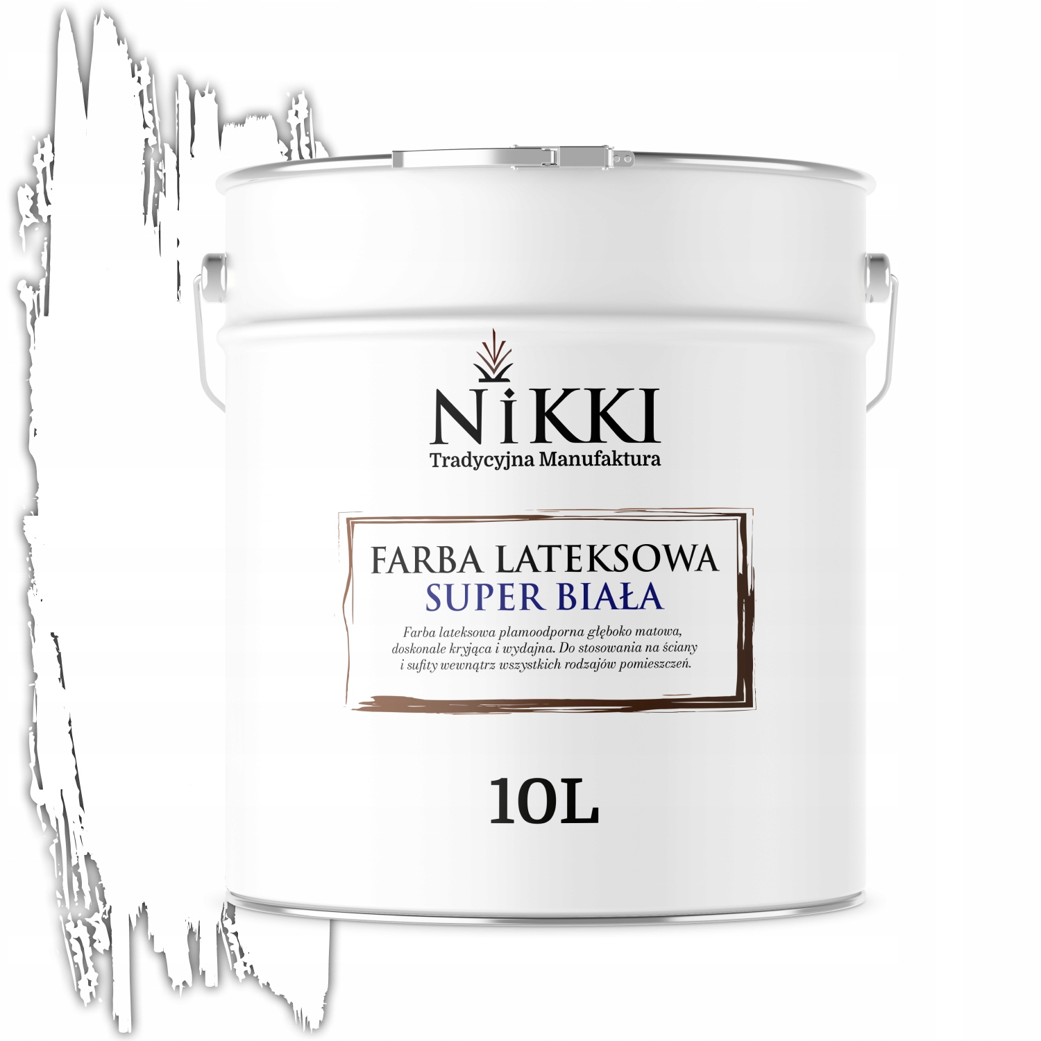 Barva Bílá Sněhová Bezchybná Bílá Pro Stropní Stěny 10L