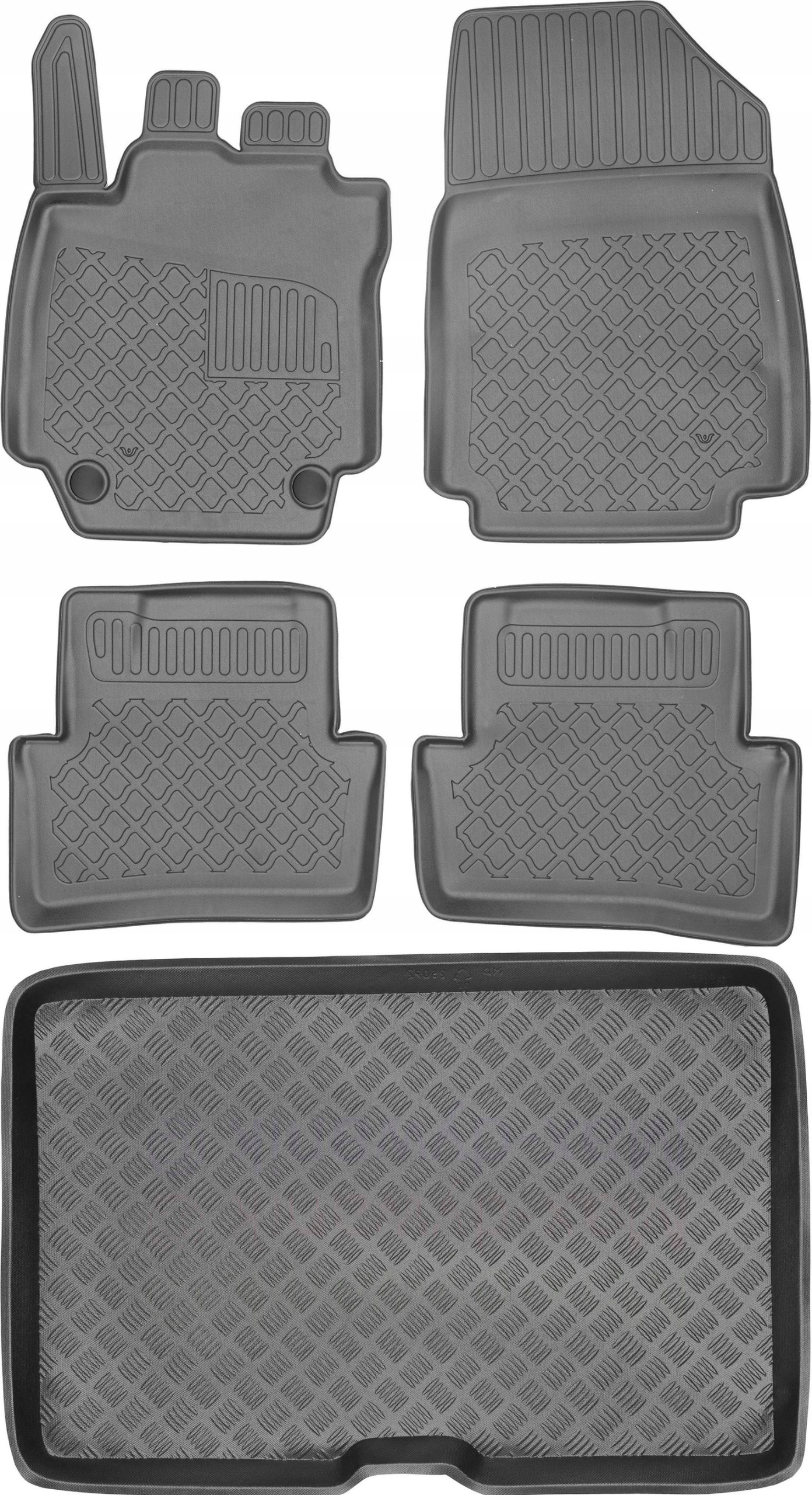 Renault Captur I Crossover 13-19 Koberce rohož