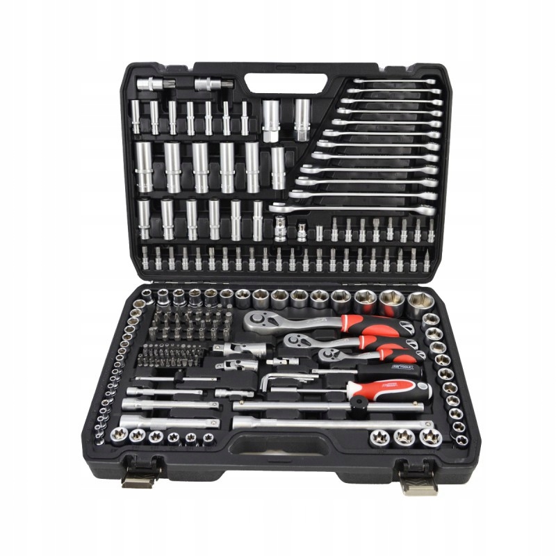 Awtools Sada Klíčů 122 Dílů 1/2" 1/4"