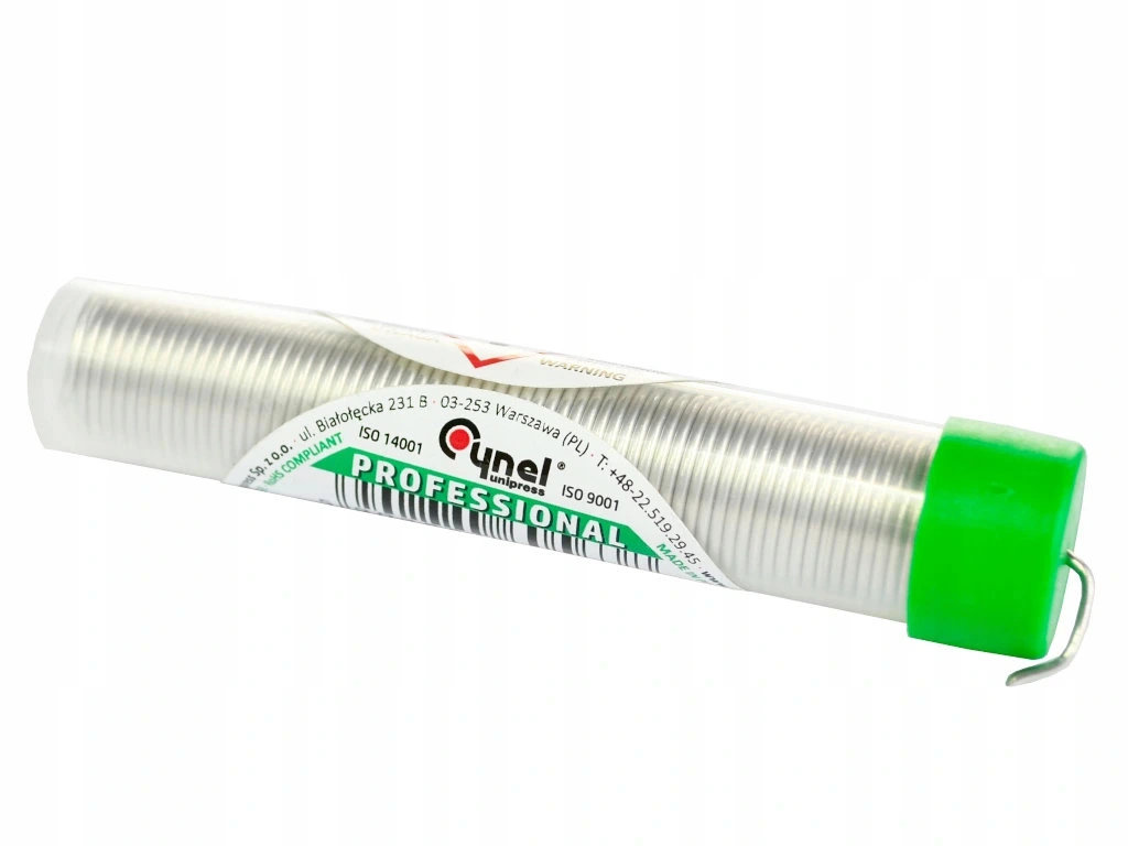 Kalafonia 40g + Pasta 40g + Cyna 1mm 14g +Chwytak EAN (GTIN) 5907558243291